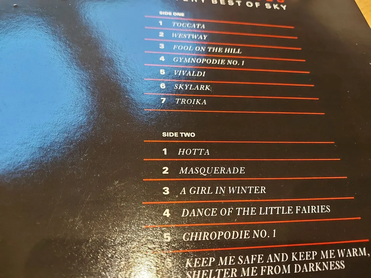 SKY - MASTERPIECES - VERY BEST OF - VINYL RECORD - Image 2