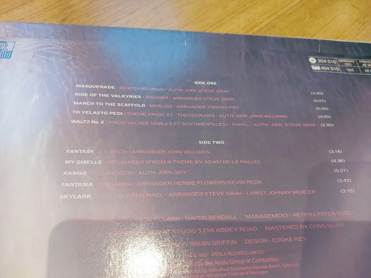 SKY - 4 : FORTHCOMING - VINYL RECORD LP - Image 2