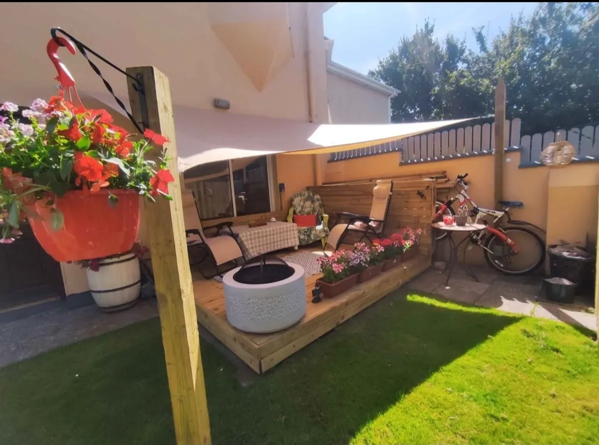 Garden Porch Patio with Canopy - Image 1