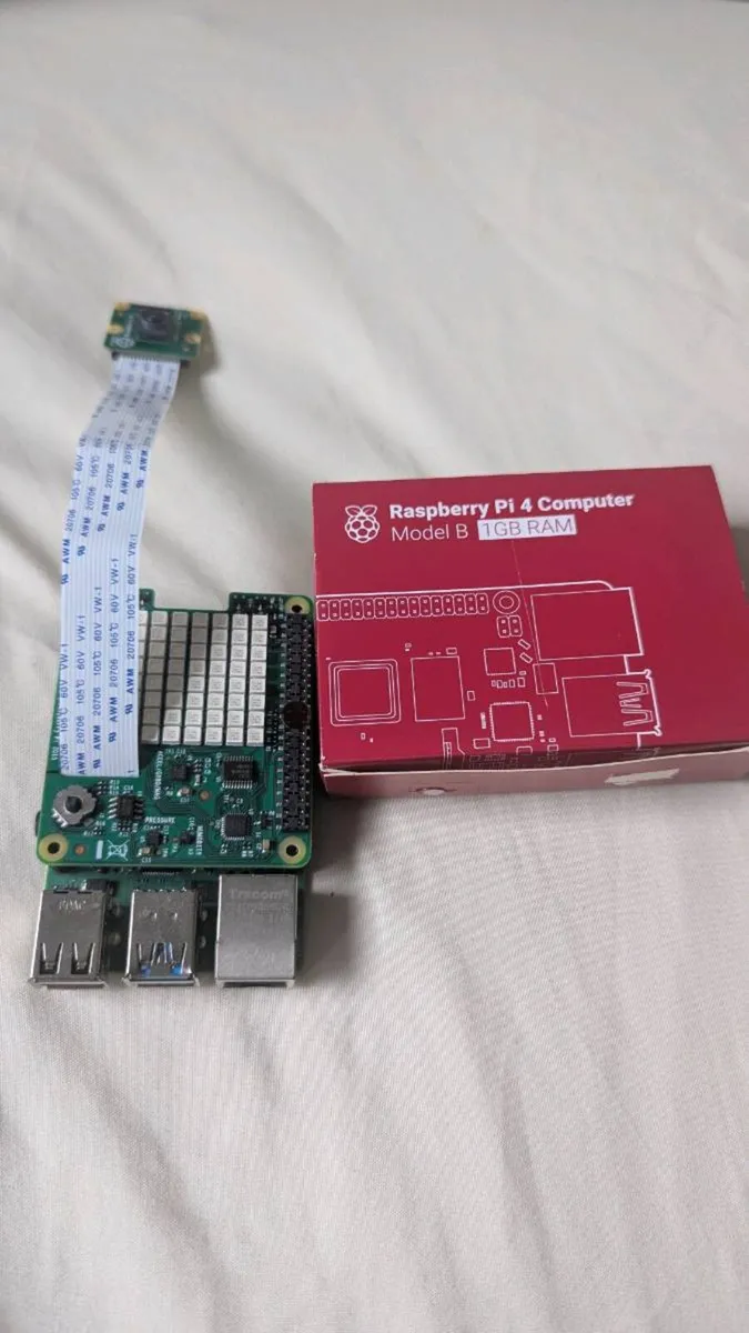Raspberry Pi 4 Kit - Sense HAT, Camera, Accessory - Image 1