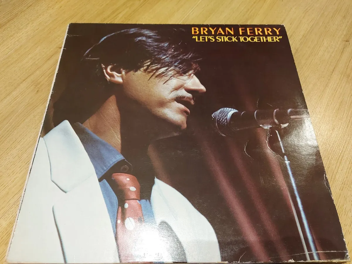 BRYAN FERRY - LETS STICK TOGETHER - VINYL RECORD - Image 1