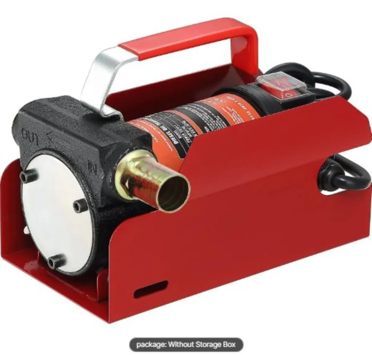 Fuel Transfer Pump, 12V DC 37.9 LPM 798.6 cm Lift - Image 3