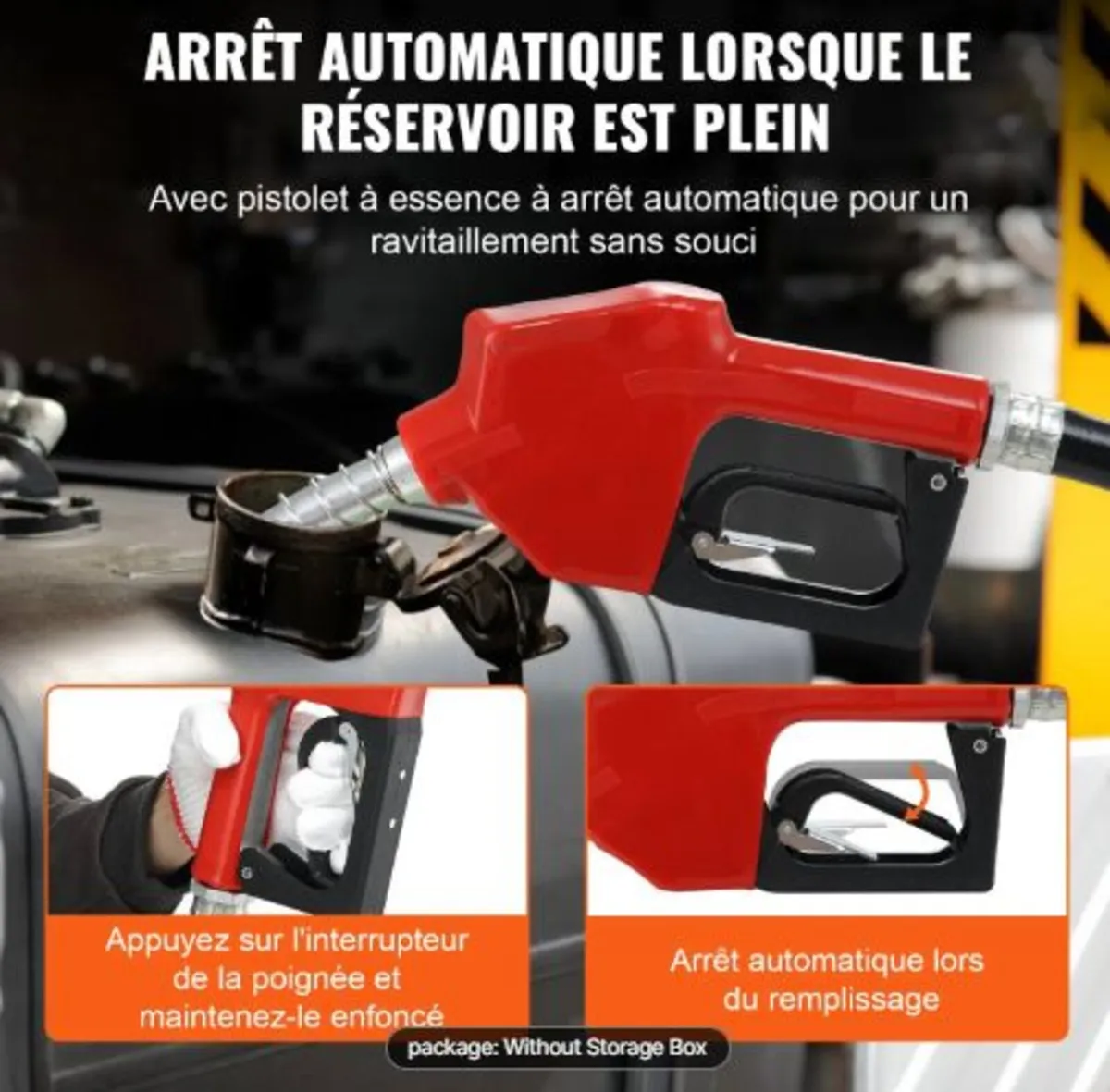 Fuel Transfer Pump, 12V DC 37.9 LPM 798.6 cm Lift - Image 2