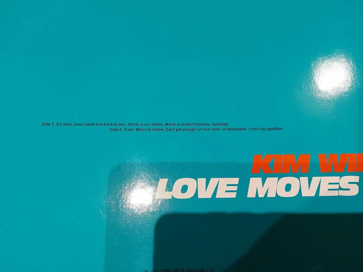 KIM WILDE - LOVE MOVES - VINYL RECORD LP - Image 2