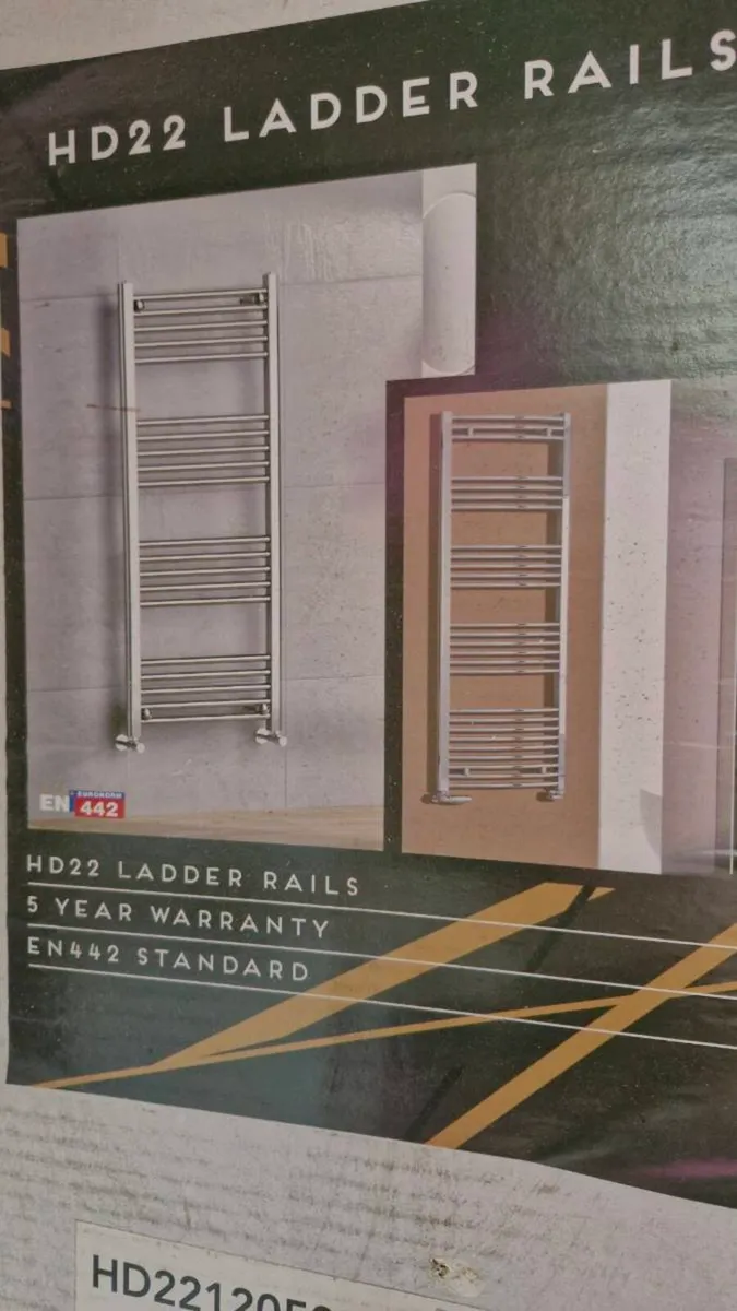 Chrome Towel Radiator - Image 1