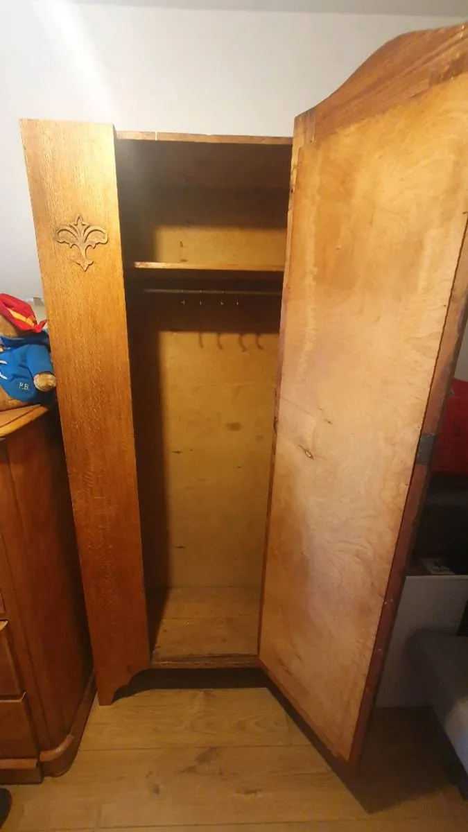 Solid Wood Wardrobe - Image 2