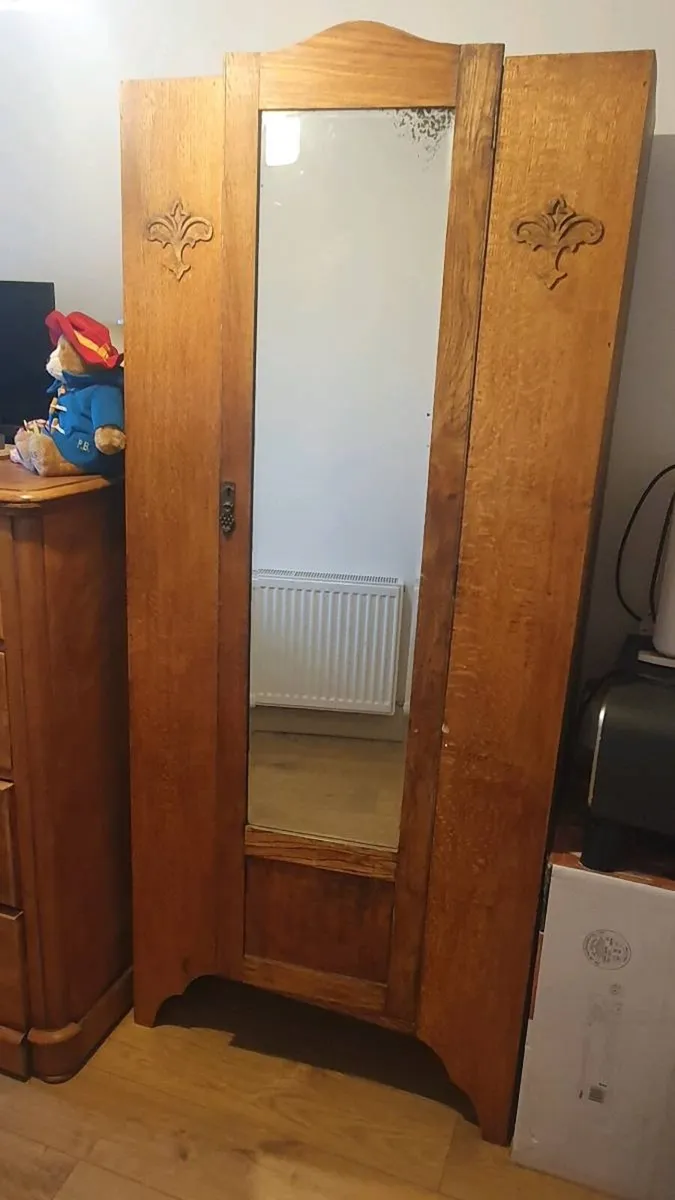 Solid Wood Wardrobe - Image 1