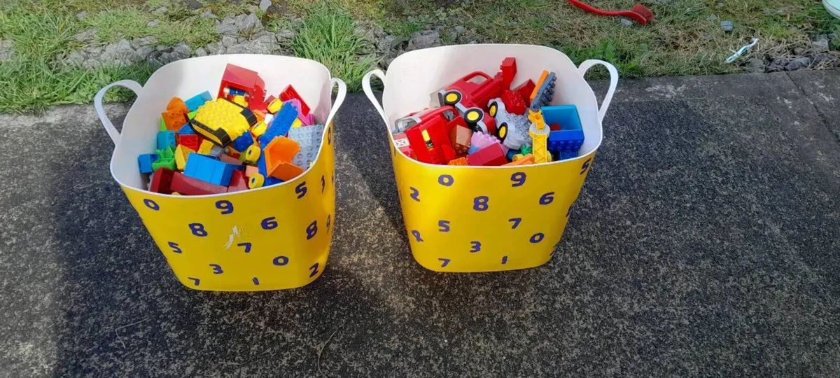 Large Buckets of Lego x 2 - Image 2