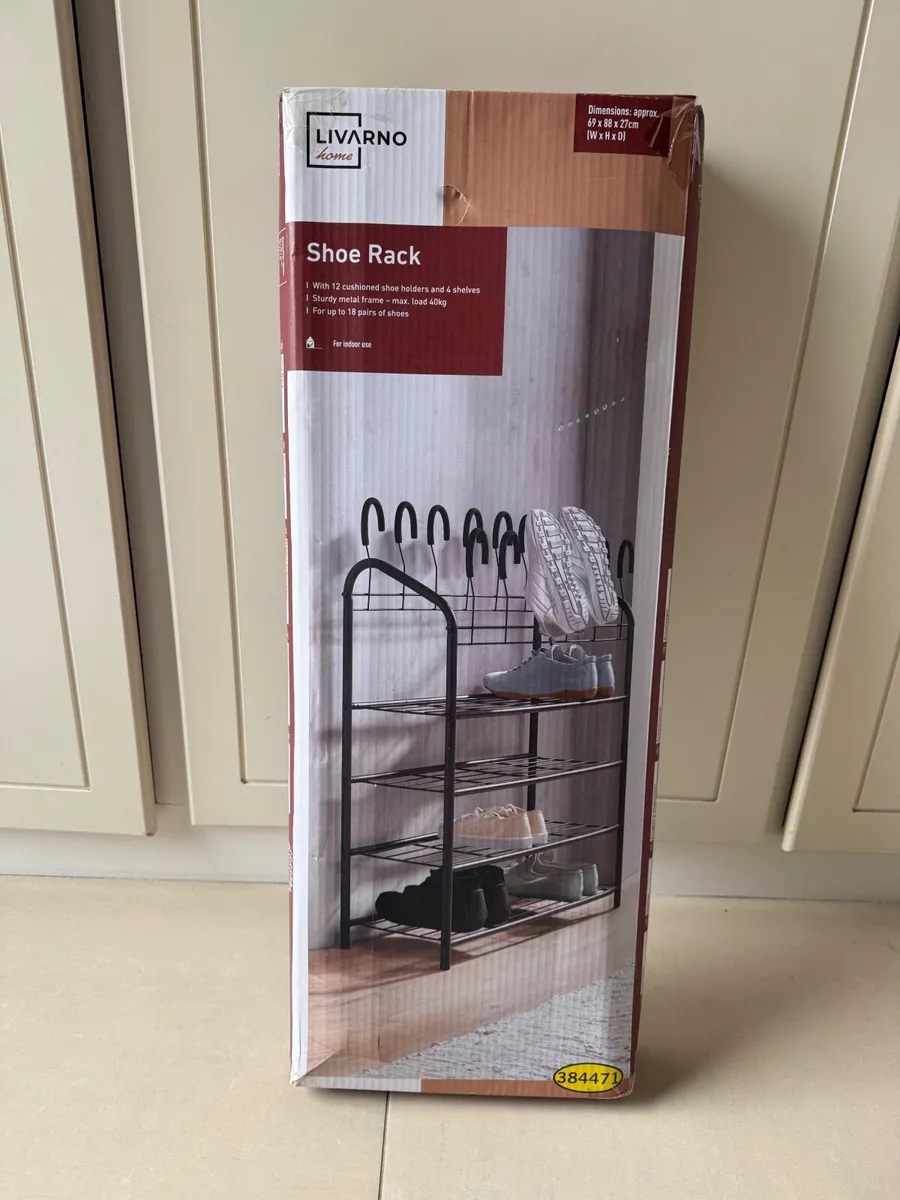 Livarno Shoe rack - boxed, new