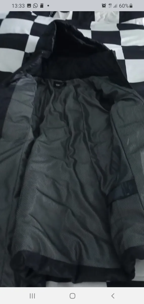 Womens black winter coat - Image 1