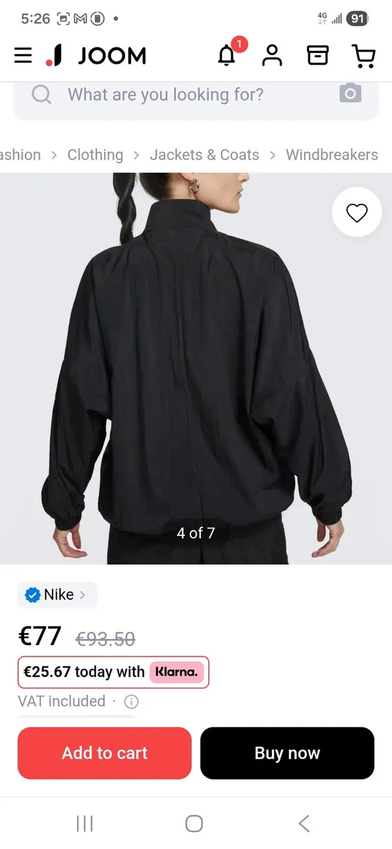 Nikes Women's Jacket - Image 2