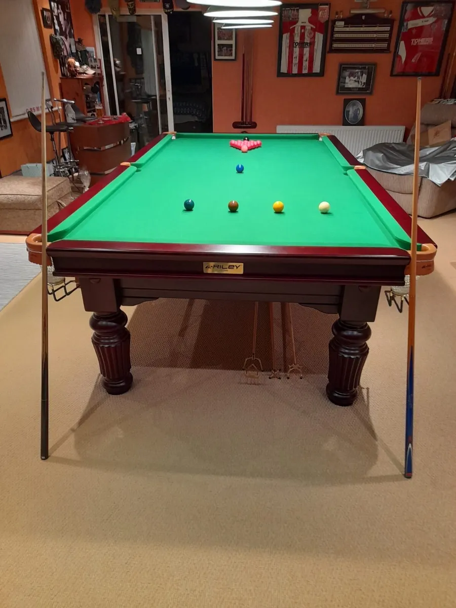 Snooker Table - Complete Setup - Image 1
