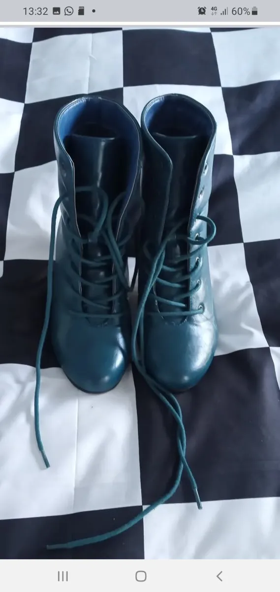 Joe brown's blue ankle boots - Image 1