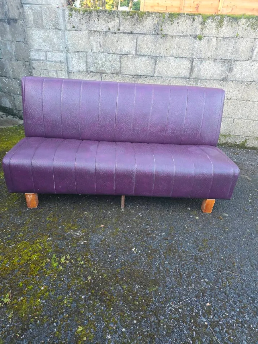 Leather bench - Image 2