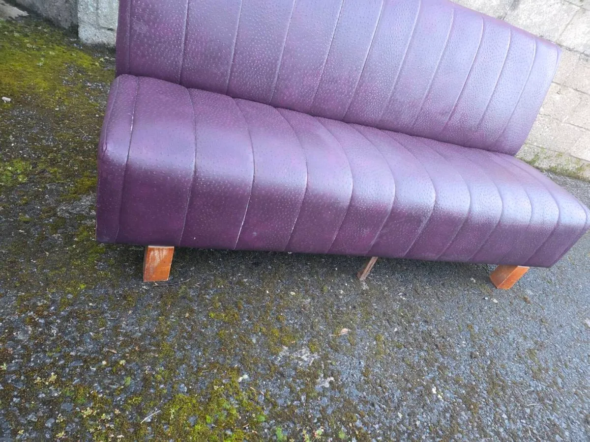 Leather bench - Image 3