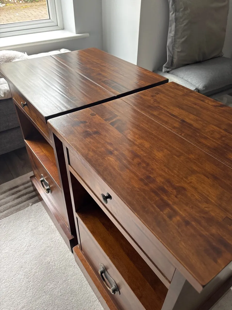 2 Laura Ashley side tables - Image 2