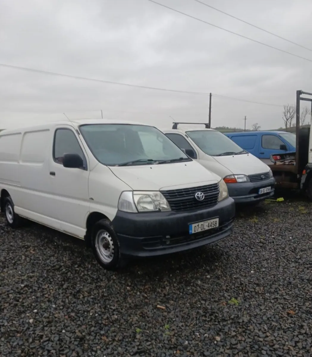 I buy all vans.....cash waiting - Image 1