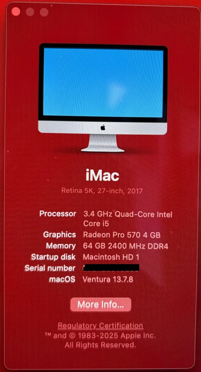 Apple iMac 27” 5K Retina | Radeon Pro | Up to 72GB - Image 1