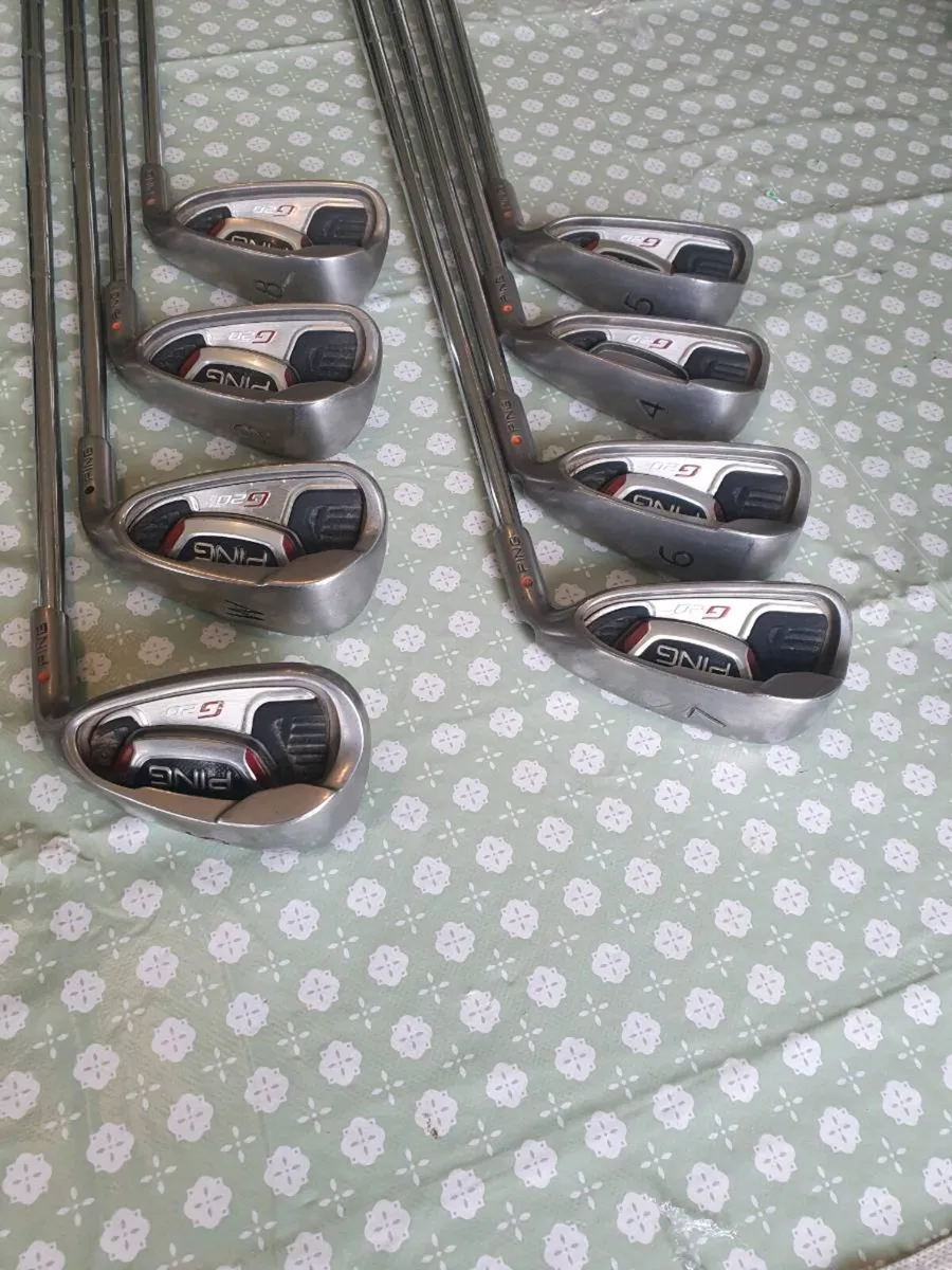 PING G20 IRONS  4TO SW - Image 1