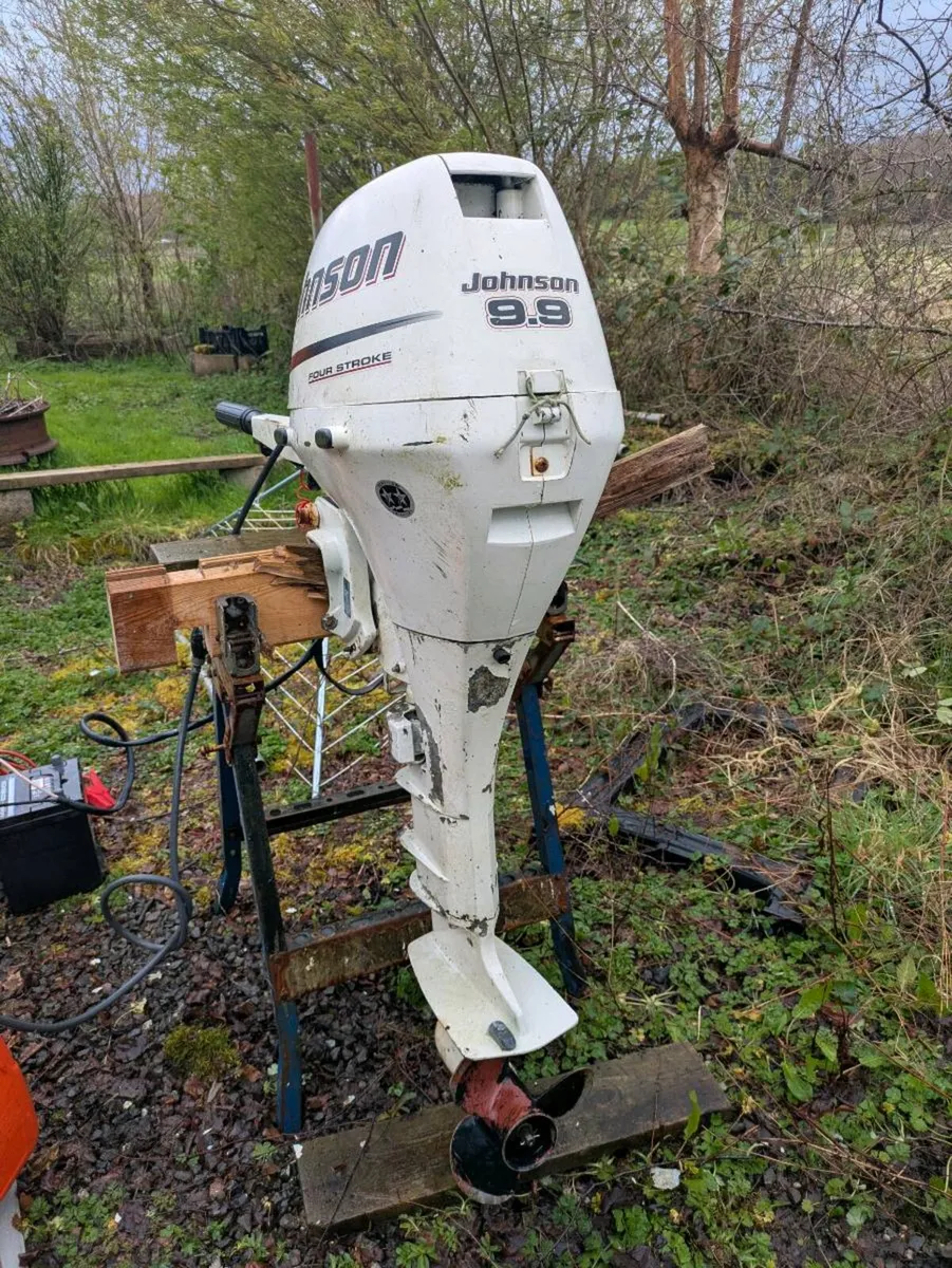 Johnson (Suzuki) 9.9hp long shaft outboard - Image 1
