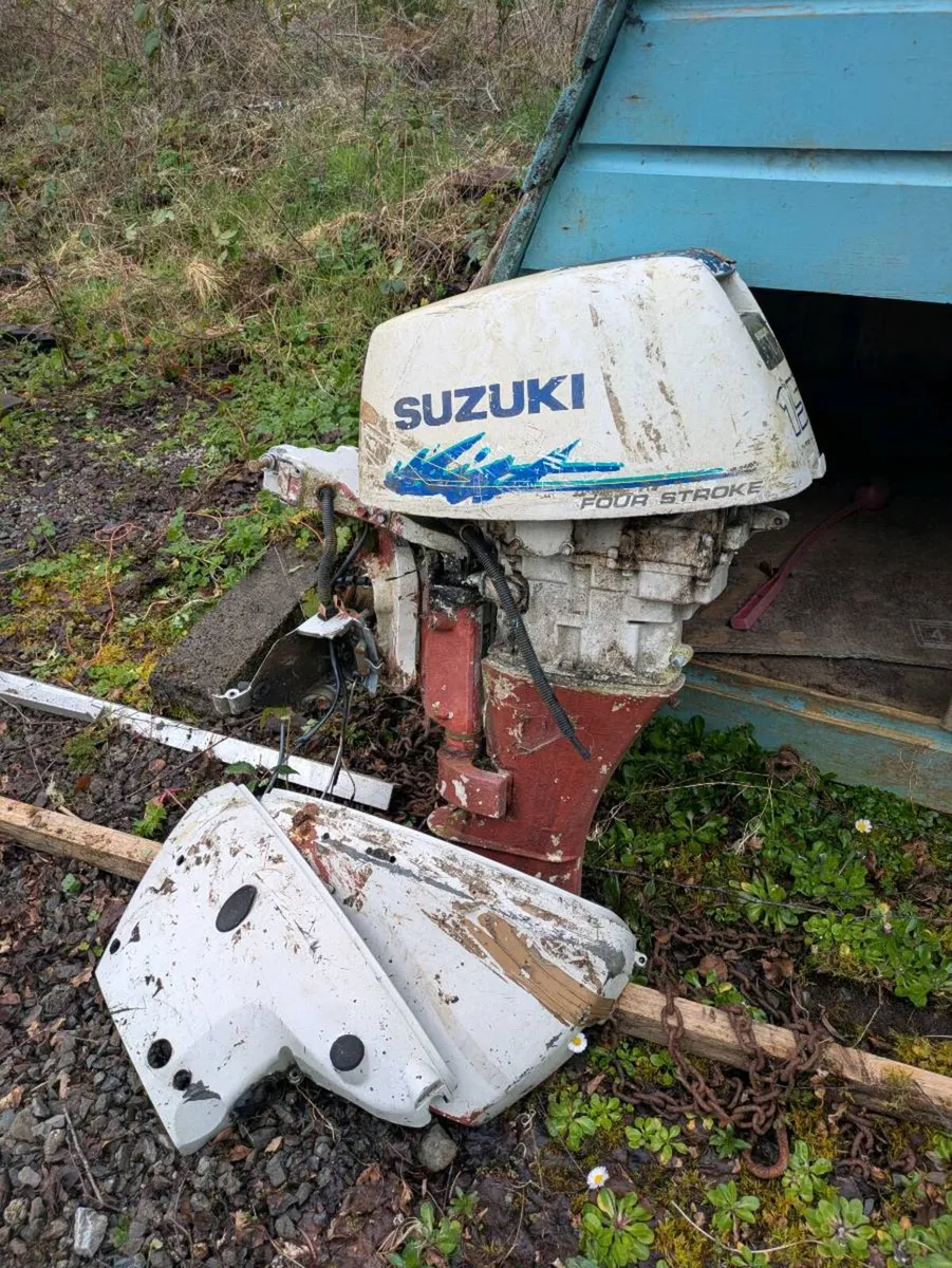 Johnson (Suzuki) 9.9hp long shaft outboard - Image 3