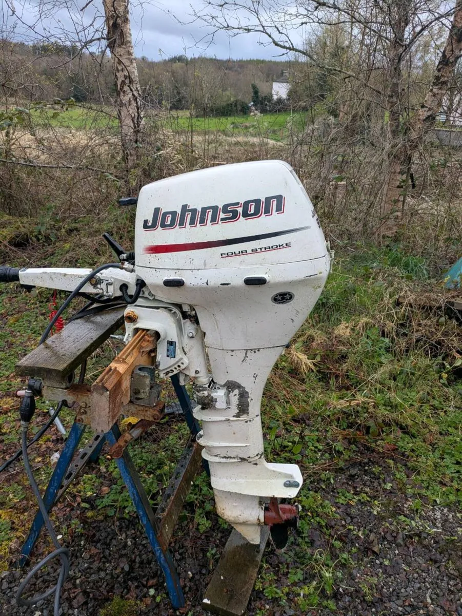 Johnson (Suzuki) 9.9hp long shaft outboard - Image 2