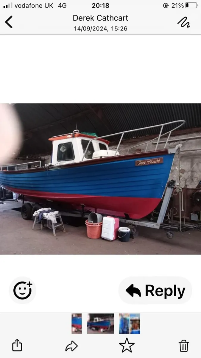 26ft Fishing Boat - Image 4