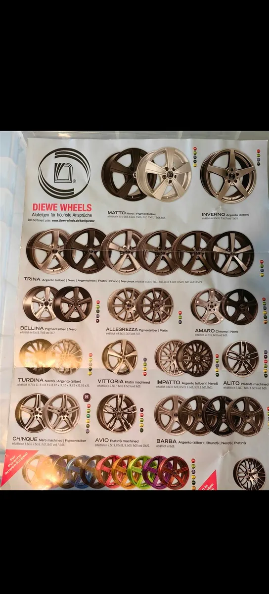 Diewe trina 18 inch alloy wheels - Image 4