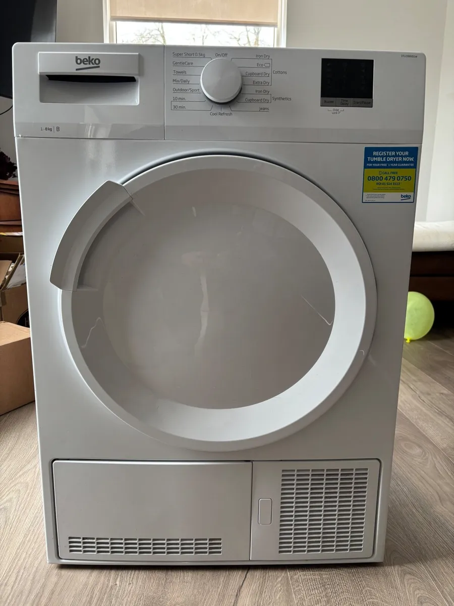 Beko 8kg Condenser Dryer - Image 1