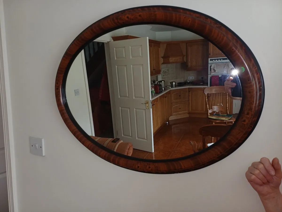 Book case and mirror - Image 2