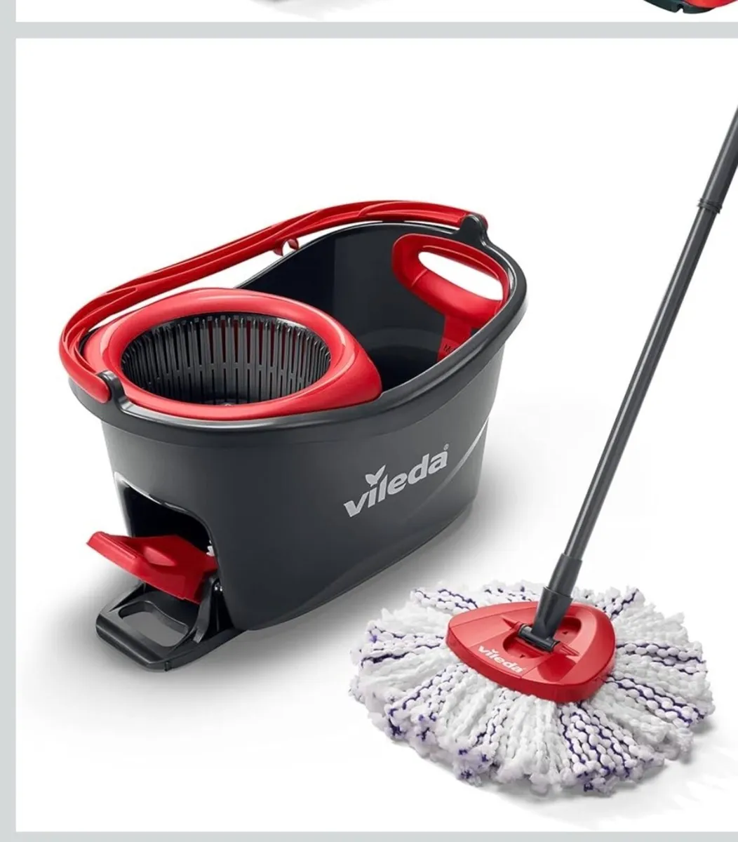 Vileda Turbo Smart Spin Mop & Bucket Set - Image 1