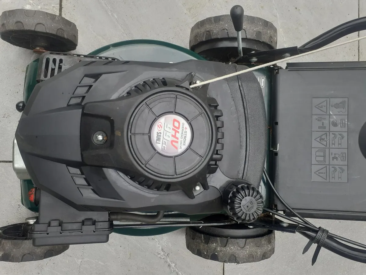 Webb    self    drive      petrol     lawnmower - Image 3