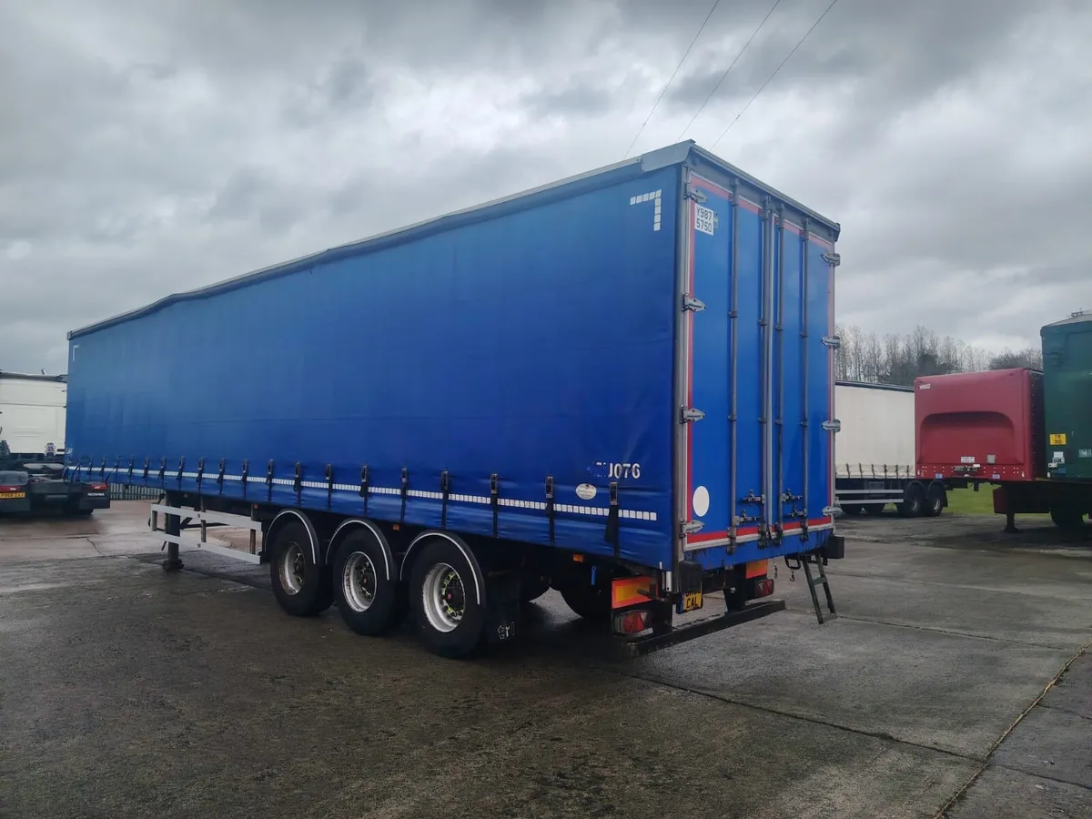 2012 Curtainsider 4 meter ENXL curtains SAF Drum - Image 1