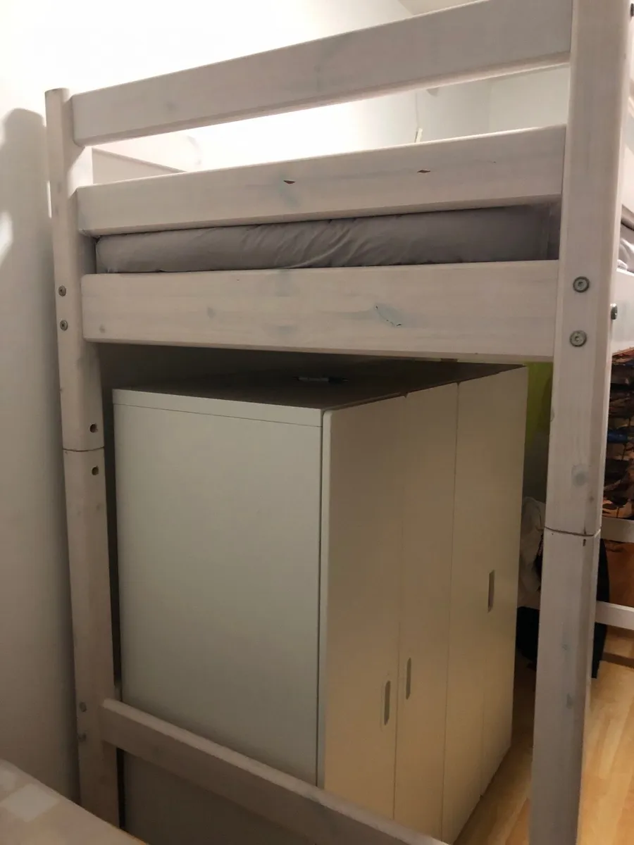FREE  white FLEXA high bed(s)  x 2 - Image 2