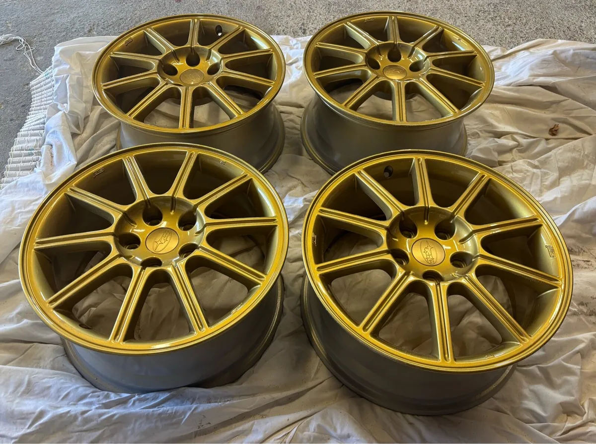 Subaru STI Enkei Wheels - Image 2