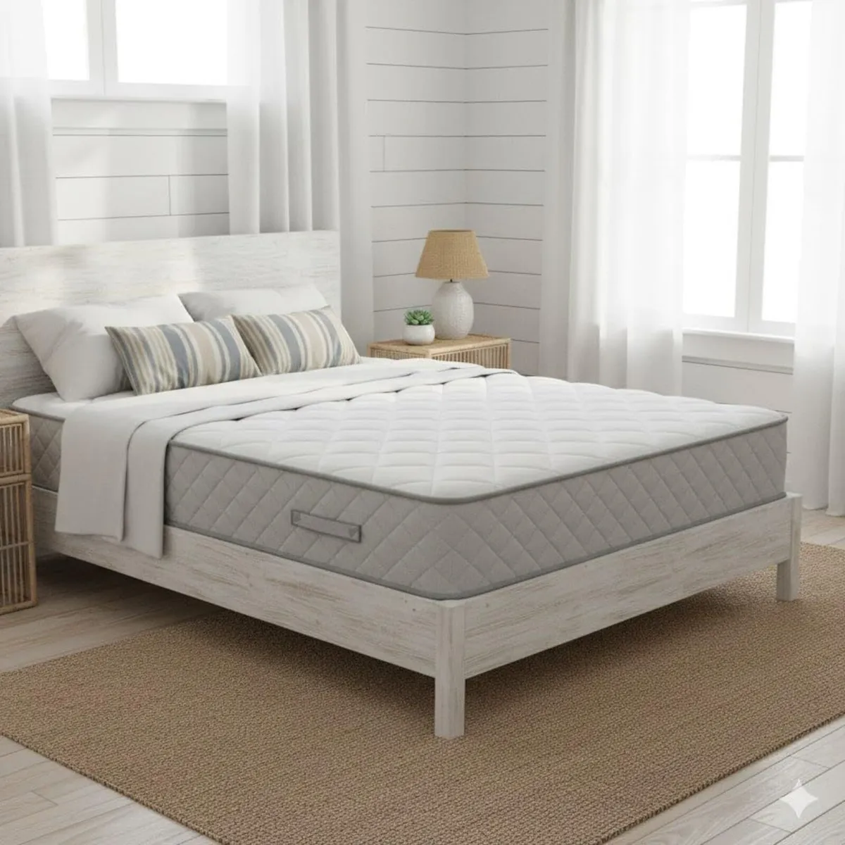 BritHaus 24 cm Deep Bonnell Spring Mattress - Image 1