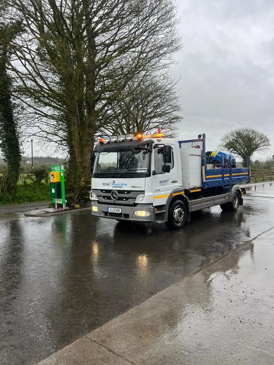 Mercedes Atego 1218 Dropside Tipper VGB Hitch - Image 4