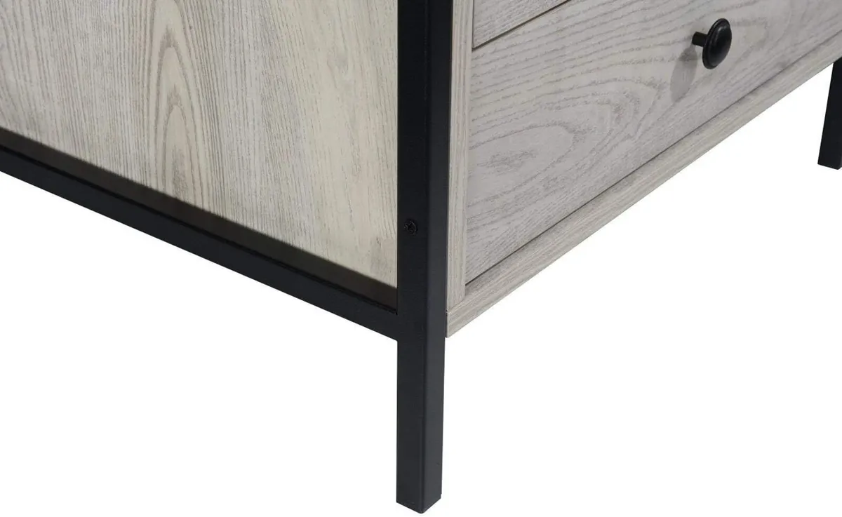 Timber Art Design Zahra 3 Drawer Chest Bedside - Image 3