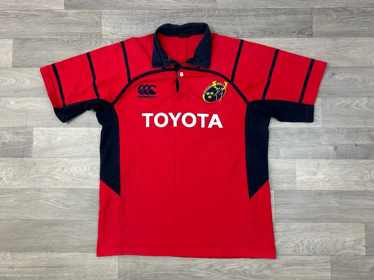 Vintage 2005 Canterbury Munster Rugby Jersey M - Image 1