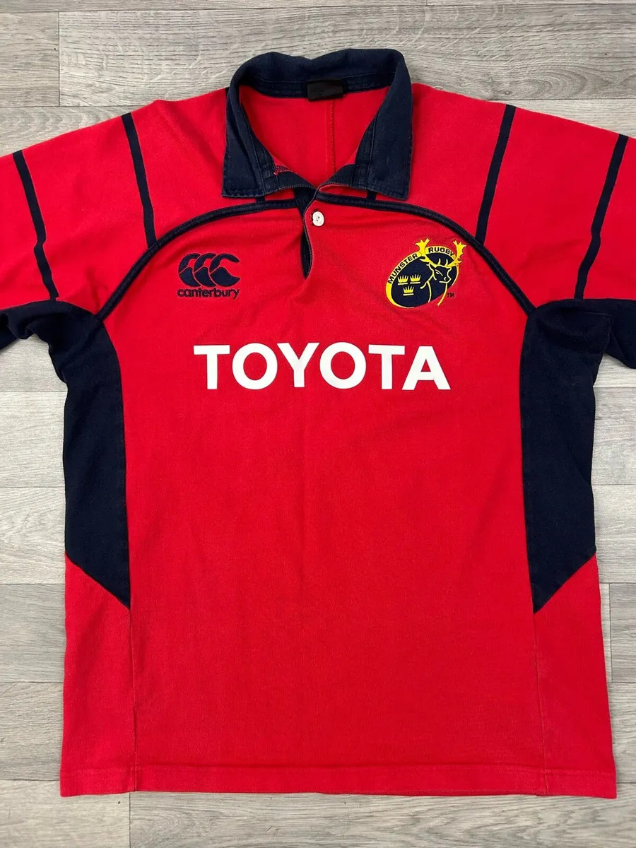 Vintage 2005 Canterbury Munster Rugby Jersey M - Image 2