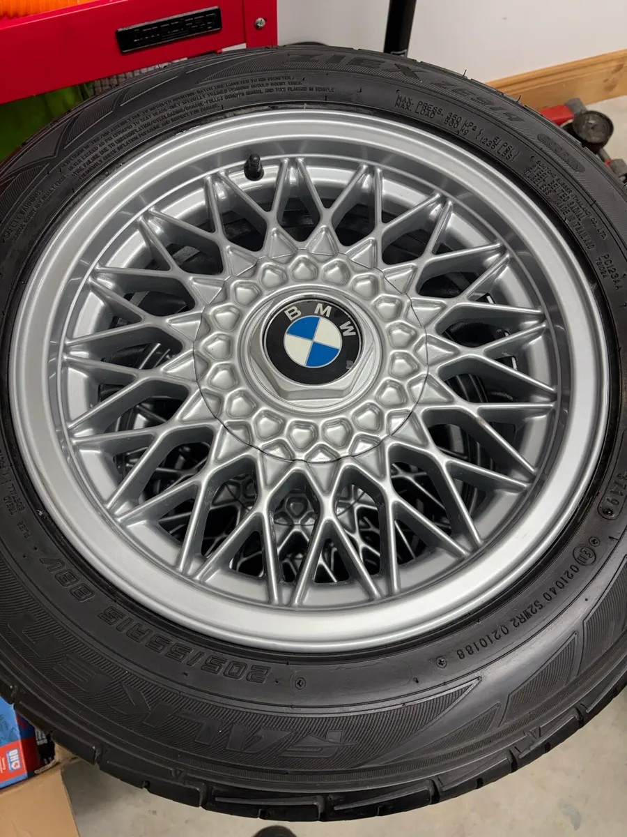 Genuine BMW E30 15” BBS Alloy Wheels - Image 1