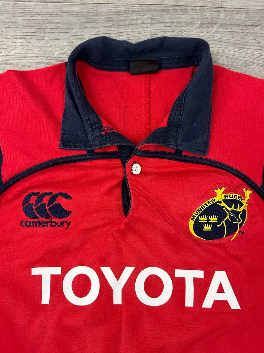 Vintage 2005 Canterbury Munster Rugby Jersey M - Image 3