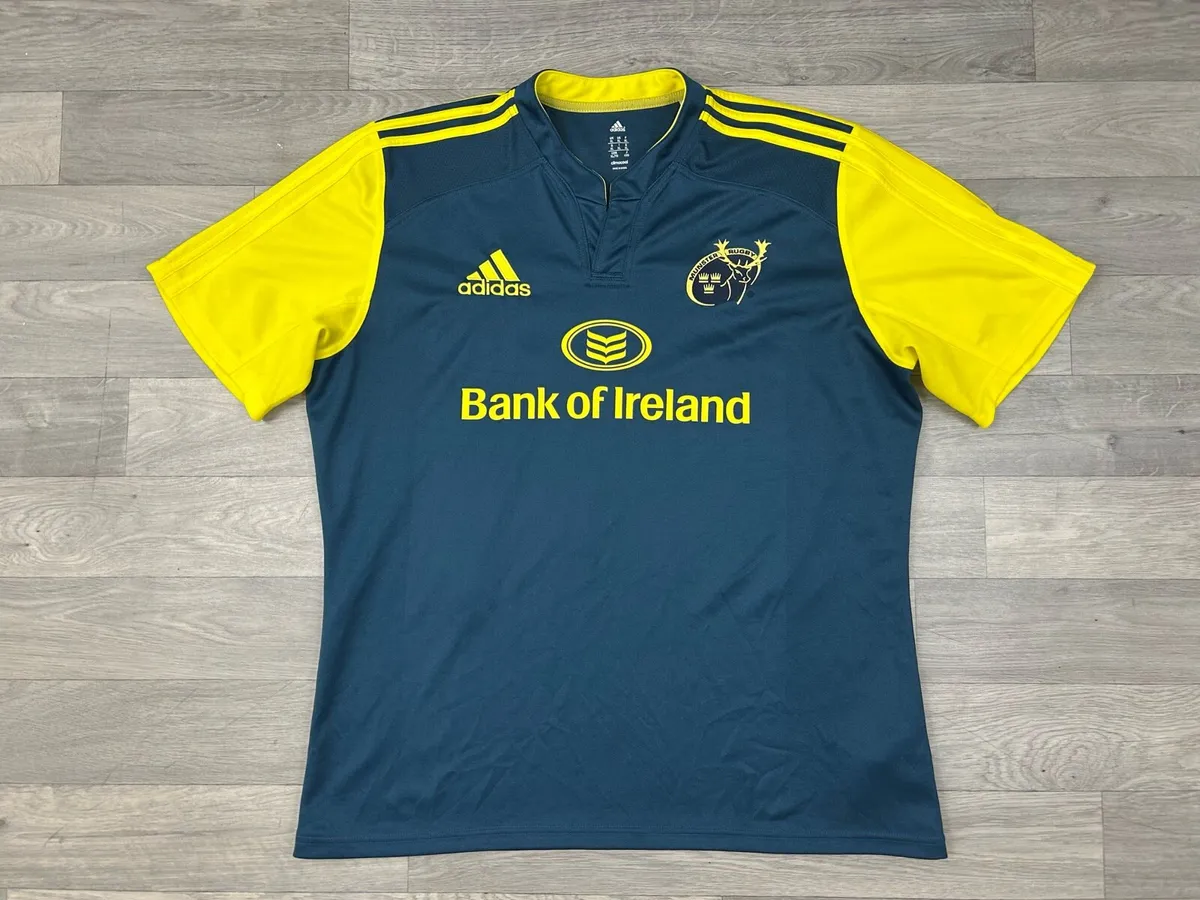 Adidas Munster Rugby Jersey Shirt Mens XL - Image 1