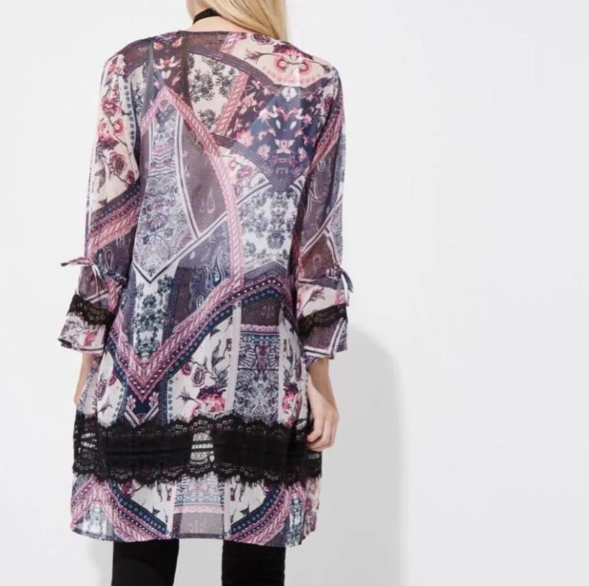 River Island Kimono Size 6 - Image 3