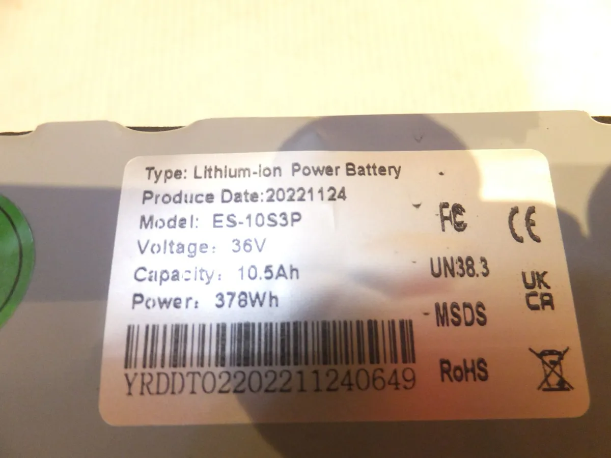 electric scooter battery 36v - Image 4