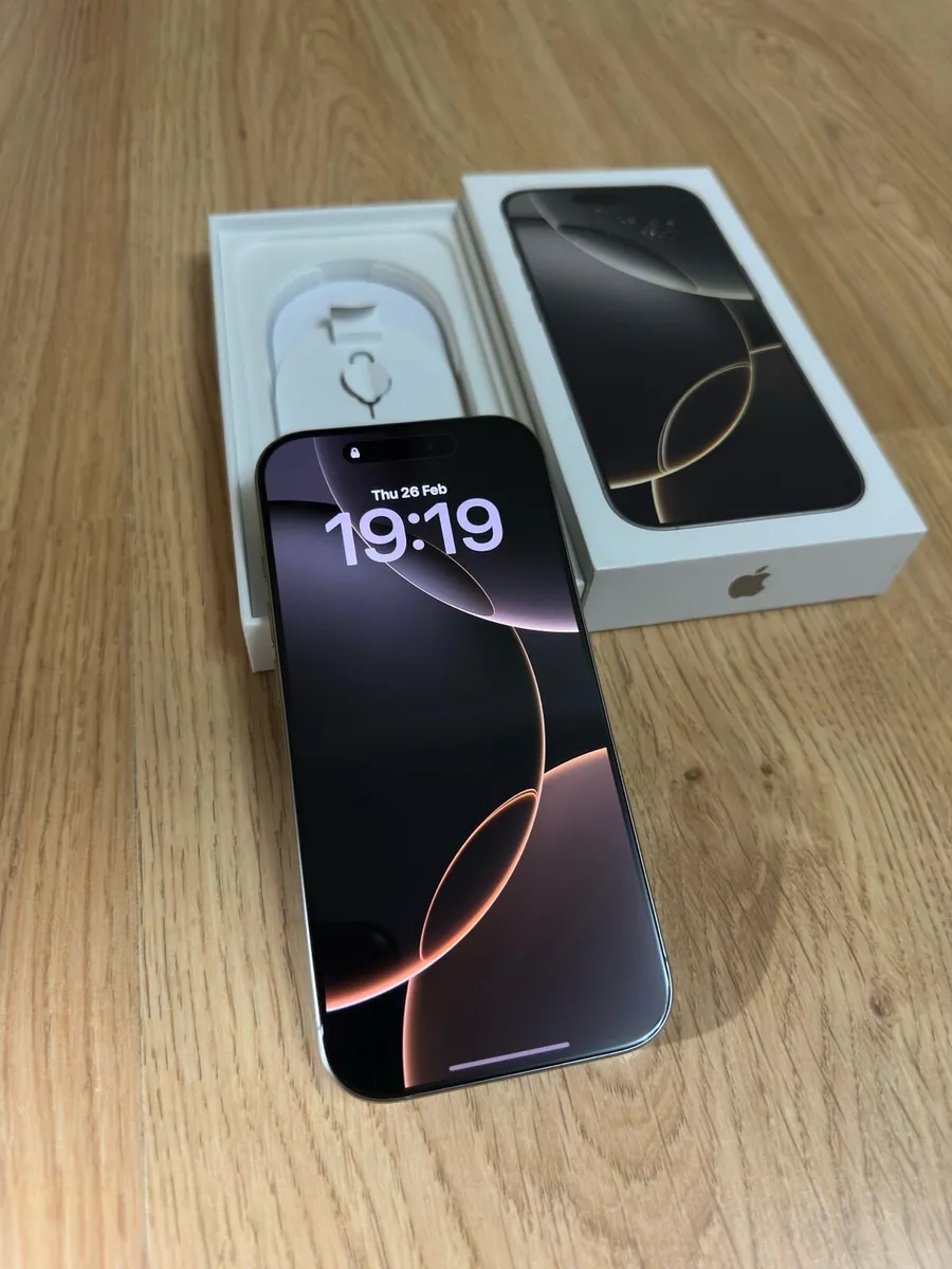Apple iPhone 16 pro natural titanium unlocked - Image 2