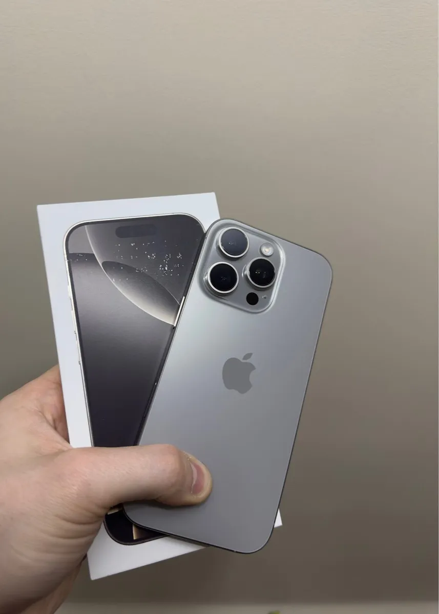Apple iPhone 16 pro natural titanium unlocked - Image 1