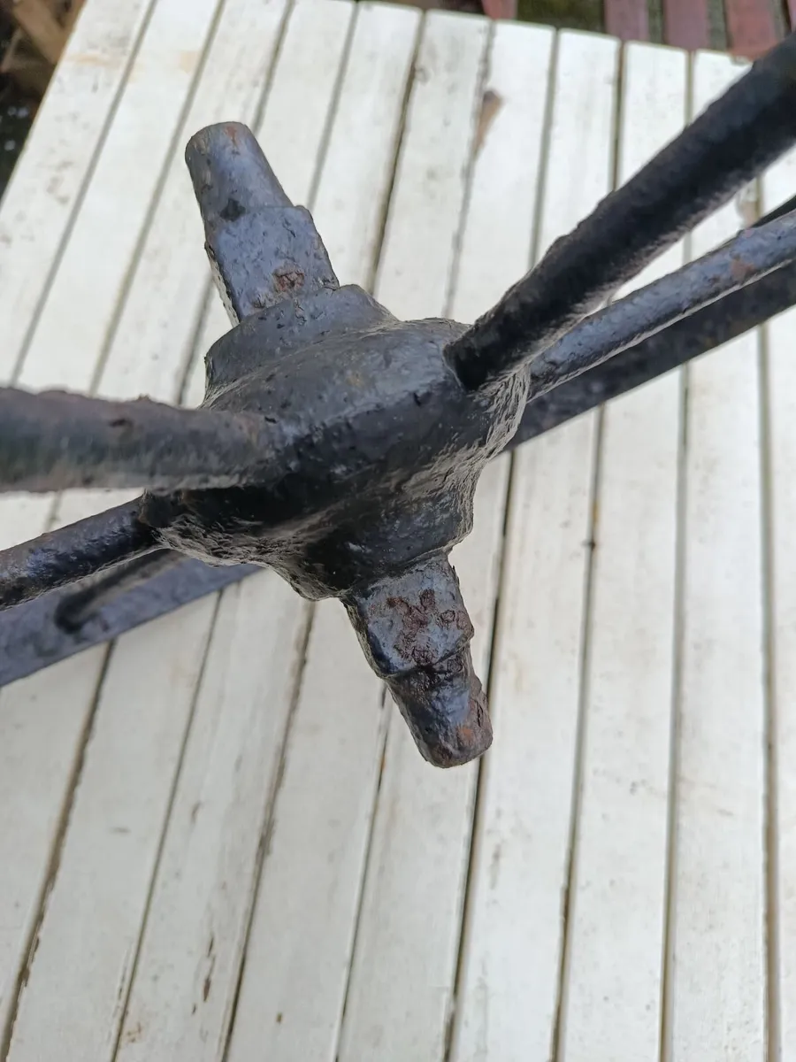 Vintage Plough Wheel - Image 2