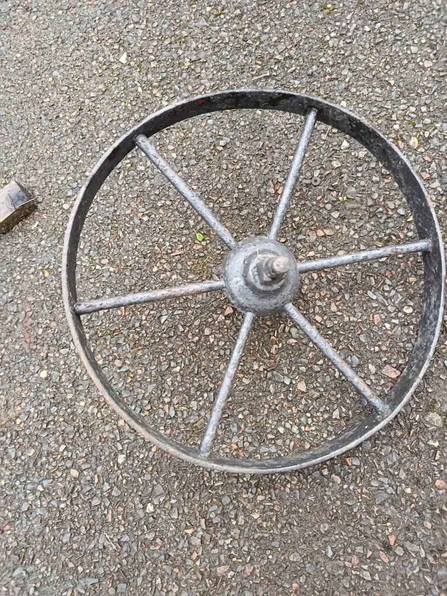 Vintage Plough Wheel - Image 4