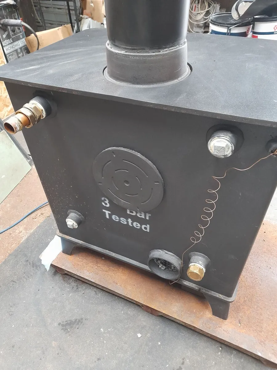 Druid Multifuel Boiler Stove Matt Black 21Kw - Image 3